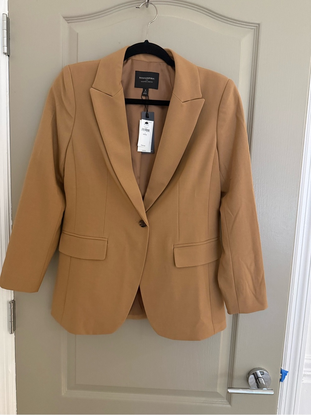 Banana Republic Women's Camel Single-Button Blazer